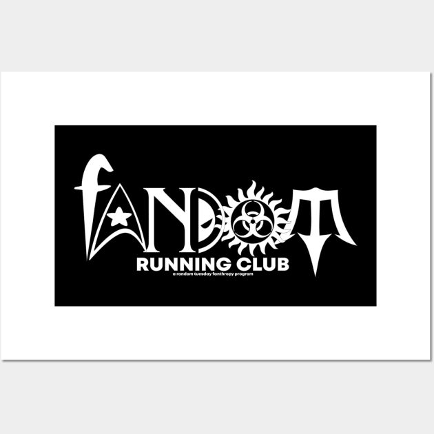 Fandom Running Club Wall Art by Fanthropy Running Clubs